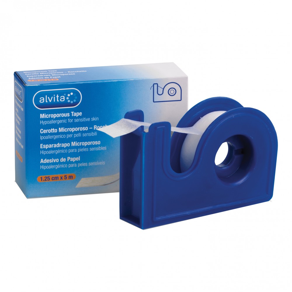 ALVITA CEROTTO MICROPOROSO ROCCHETTO 1,25cmX5m